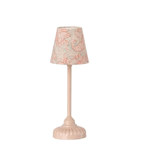 MAILEG - FURNITURE: VINTAGE FLOOR LAMP MOUSE POWDER 