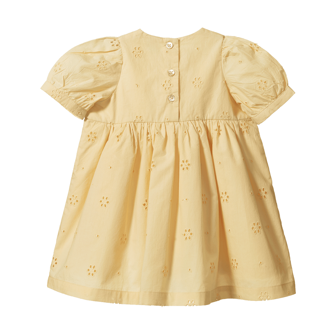 NATURE BABY - SWEET ALICE DRESS: BUTTERCUP [sz:6-12 MTHS]