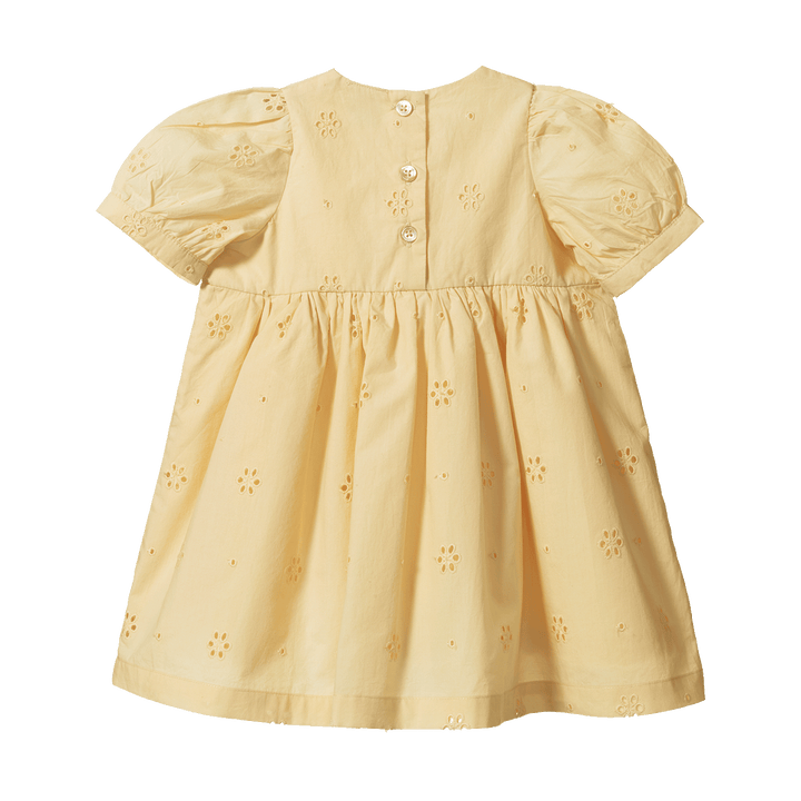 NATURE BABY - SWEET ALICE DRESS: BUTTERCUP [sz:6-12 MTHS]