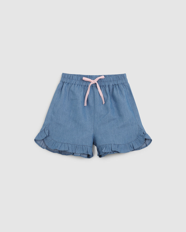 ALEX AND ANT - HELENA SHORTS: CHAMBREY [sz:1 YR]