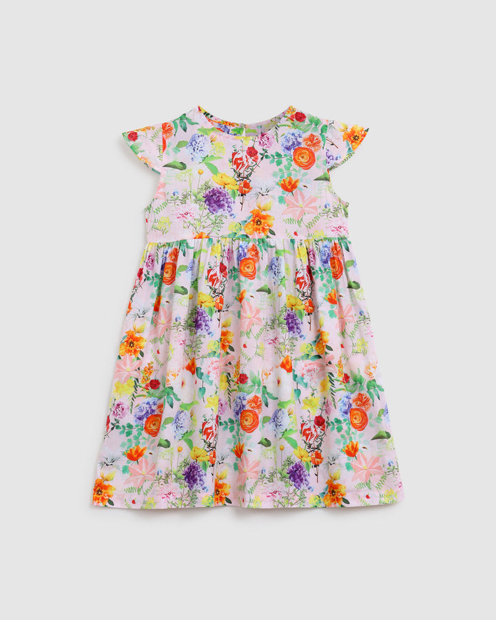 ALEX AND ANT - RAY DRESS: FLOWER  CRUSH [sz:1 YR]