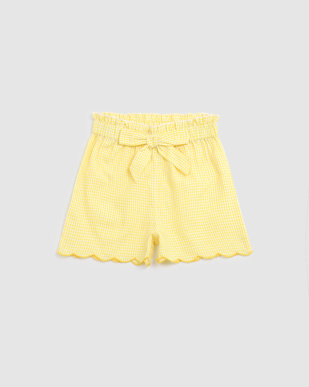 ALEX AND ANT - OCEAN SHORTS: YELLOW GINGHAM [sz:1 YR]