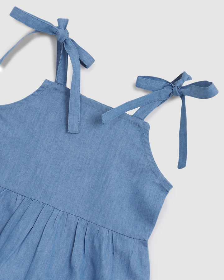 ALEX AND ANT - ELENA JUMPSUIT: CHAMBREY [sz:2 YRS]