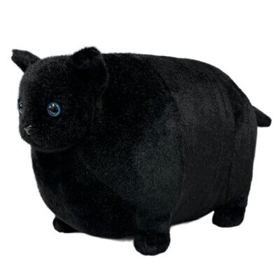 TACCHII ZOO PLUSHIES - FAT CAT PLUSHIE: BLACK **PRE ORDER COMING SOON