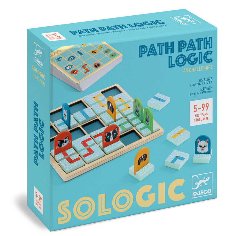 DJECO - SOLOGIC GAME: ANIMAL PATH LOGIC
