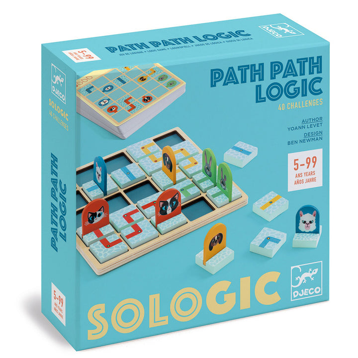 DJECO - SOLOGIC GAME: ANIMAL PATH LOGIC