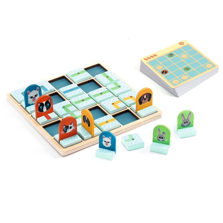DJECO - SOLOGIC GAME: ANIMAL PATH LOGIC
