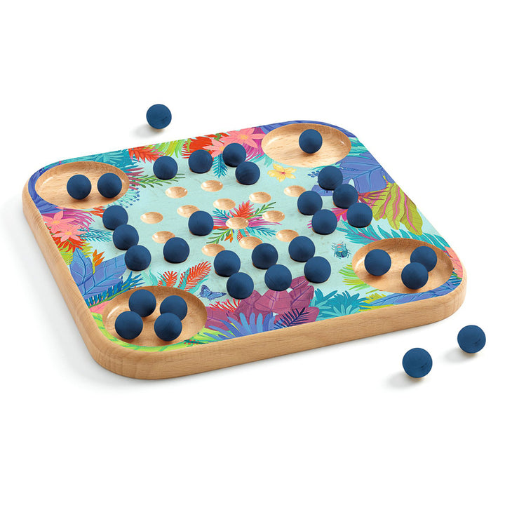 DJECO - SOLOGIC GAME: WOODEN SOLITAIRE