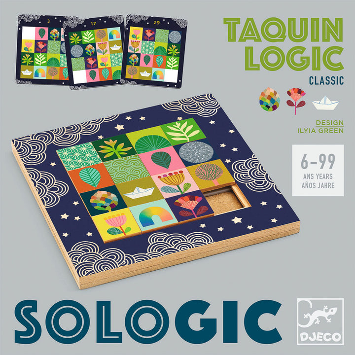 DJECO - SOLOGIC GAME: TAQUIN LOGIC CLASSIC
