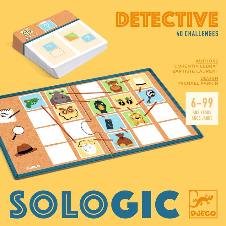 DJECO - SOLOGIC GAME: DETECTIVE PUZZLE