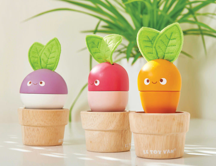 LE TOY VAN - STACKING WOODEN VEGGIES