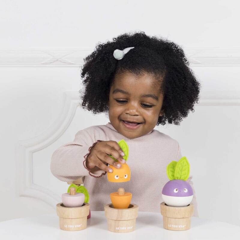 LE TOY VAN - STACKING WOODEN VEGGIES