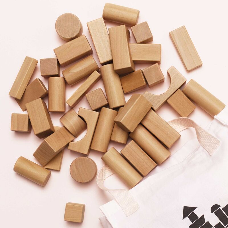 LE TOY VAN - NATURAL WOODEN BLOCKS
