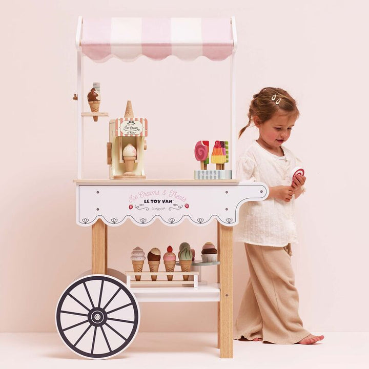 LE TOY VAN - HONEYBAKE: ICECREAM & TREATS TROLLEY