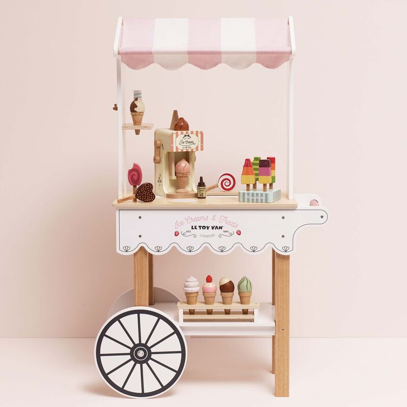 LE TOY VAN - HONEYBAKE: ICECREAM & TREATS TROLLEY