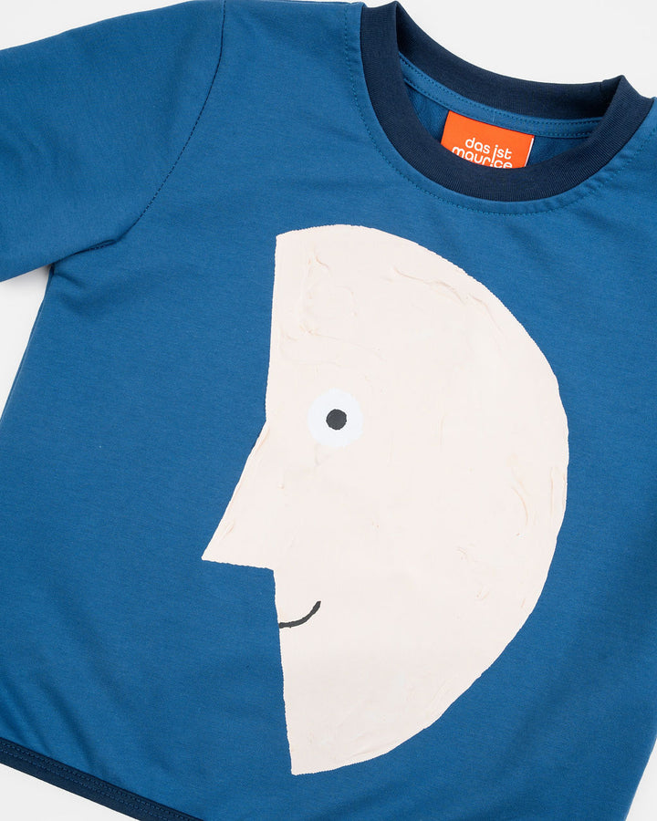 DAS IST MAURICE - T SHIRT: MANNY THE MOON [sz:1 YR]