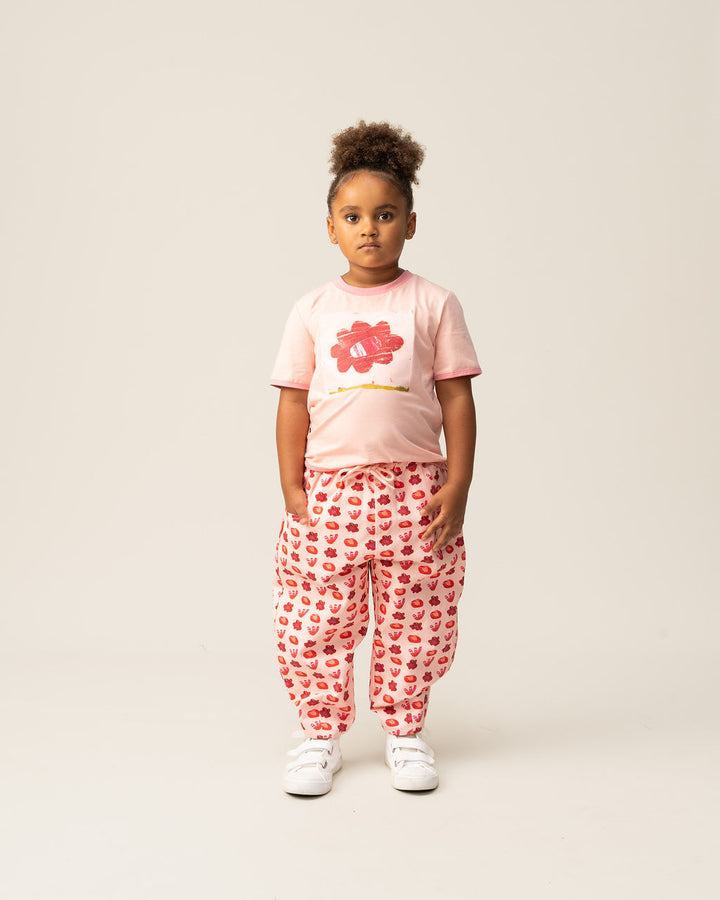 DAS IST MAURICE - T SHIRT: PINK PETAL [sz:1 YR]