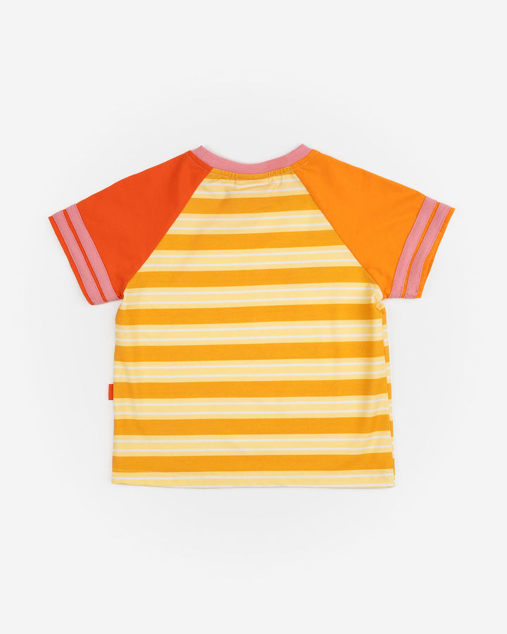 DAS IST MAURICE - RAGLAN T SHIRT: HONEY [sz:1 YR]