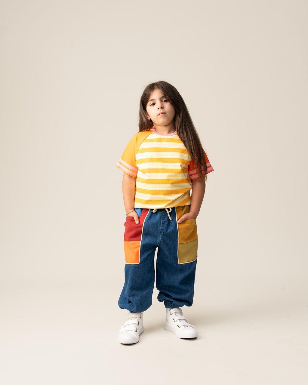 DAS IST MAURICE - RAGLAN T SHIRT: HONEY [sz:1 YR]