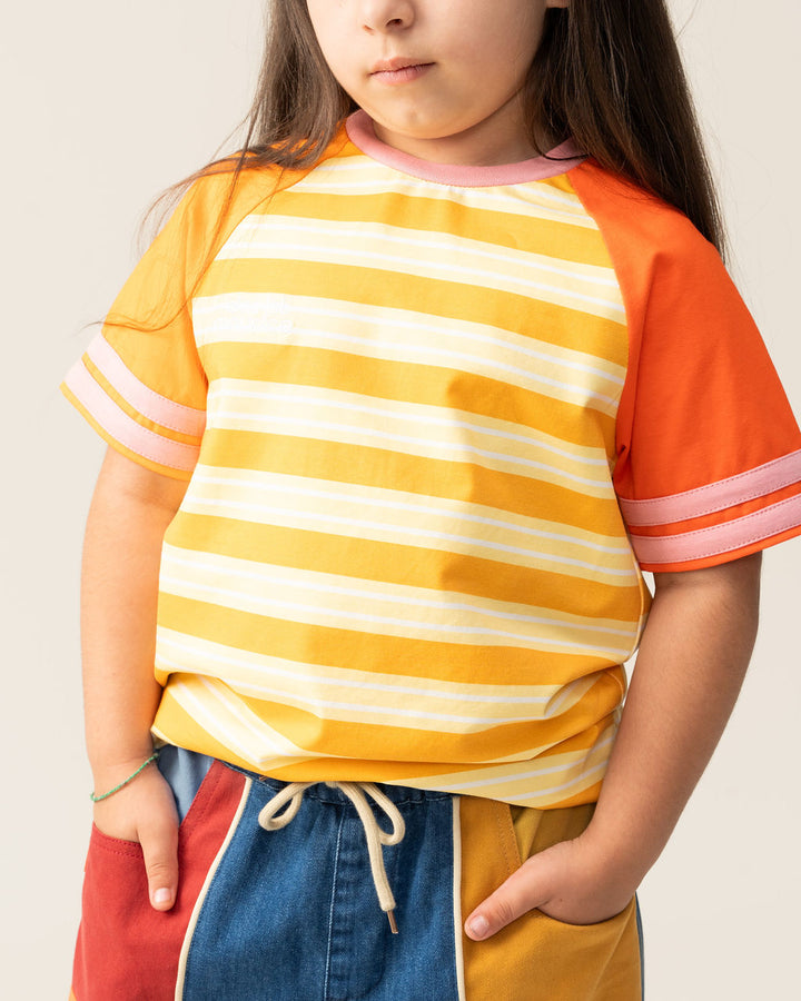DAS IST MAURICE - RAGLAN T SHIRT: HONEY [sz:1 YR]