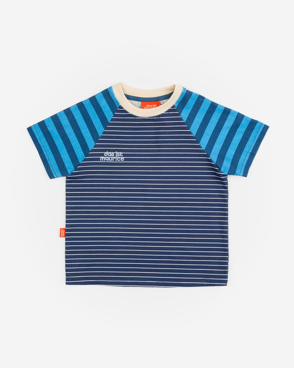 DAS IST MAURICE - RAGLAN T SHIRT: SEA BREEZE [sz:1 YR]