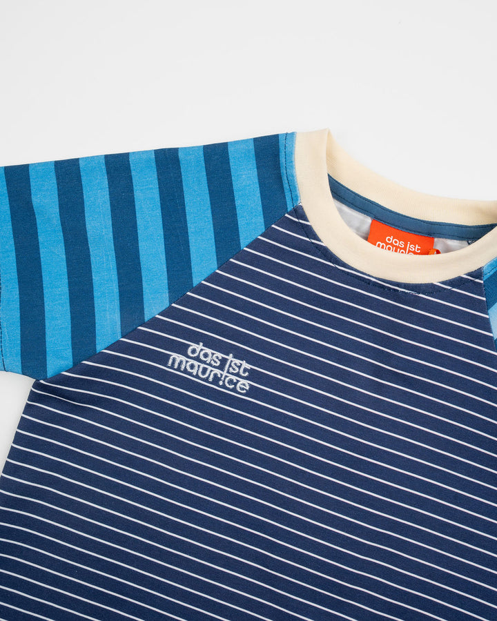 DAS IST MAURICE - RAGLAN T SHIRT: SEA BREEZE [sz:1 YR]