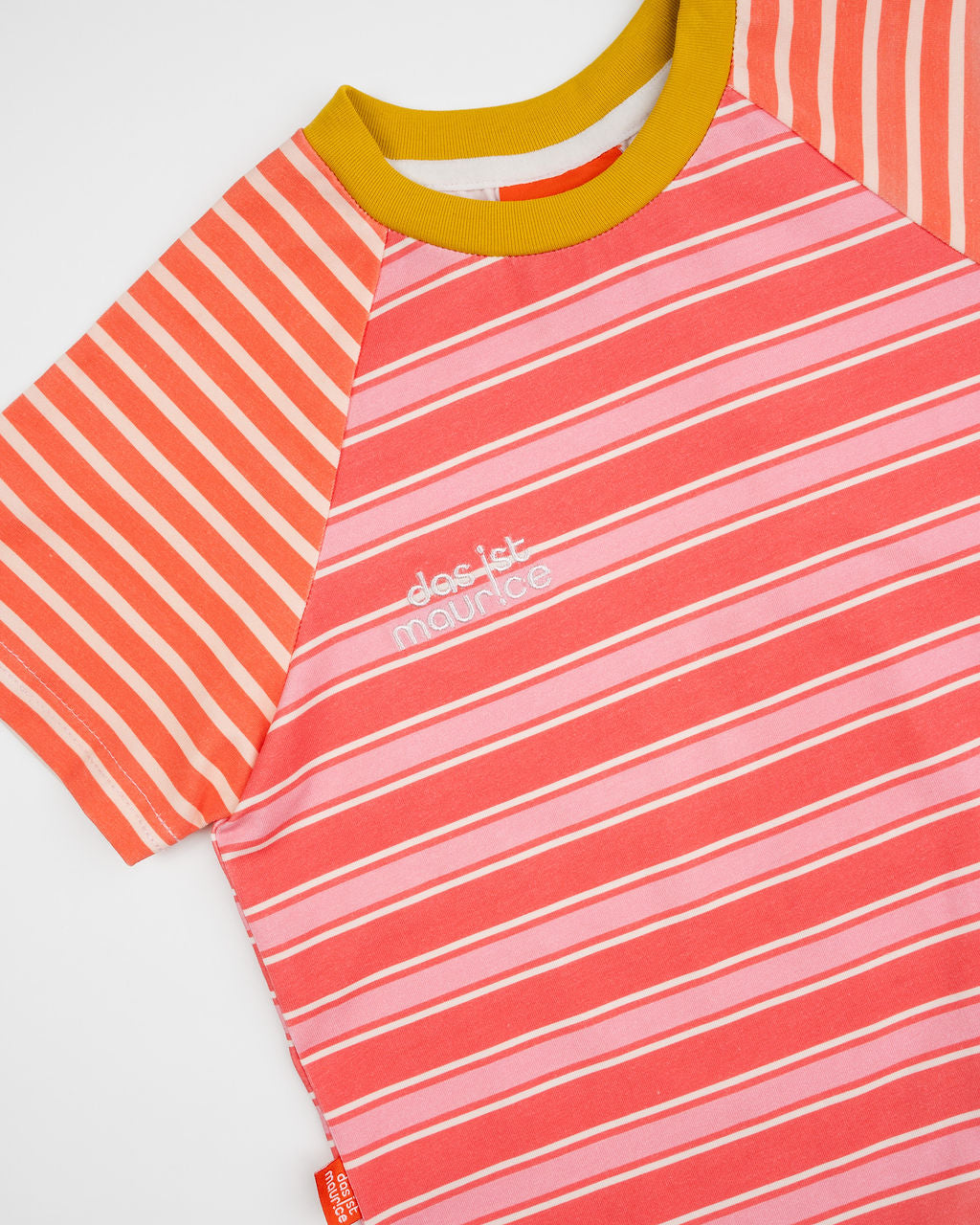 DAS IST MAURICE - RAGLAN T SHIRT: CORAL [sz:1 YR]