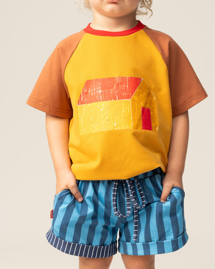DAS IST MAURICE - SHORTS: OCEAN BLUE [sz:1 YR]