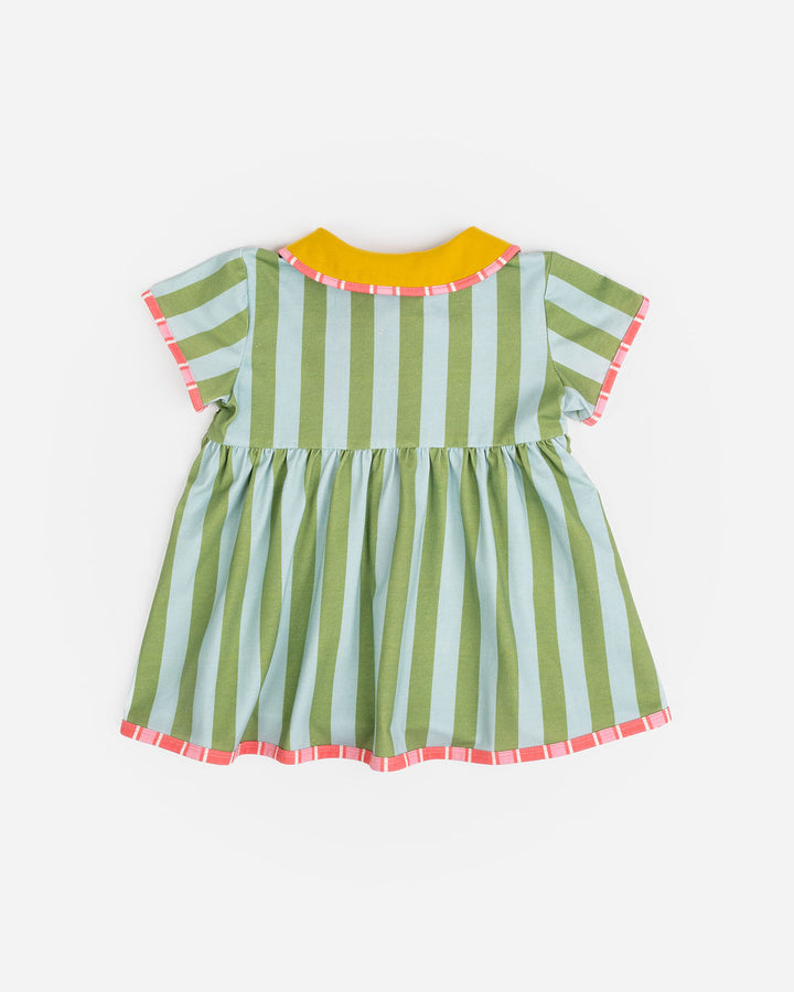 DAS IST MAURICE - BUTTON DRESS: MINTY [sz:1 YR]