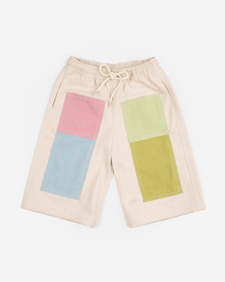DAS IST MAURICE - WIDE LEG PANTS: PATCHWORK [sz:1 YR]