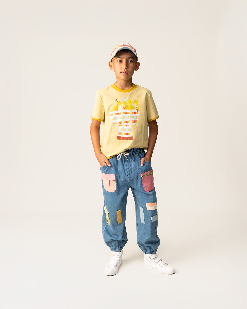 DAS IST MAURICE - POCKET PANTS: LIGHT DENIM [sz:1 YR]