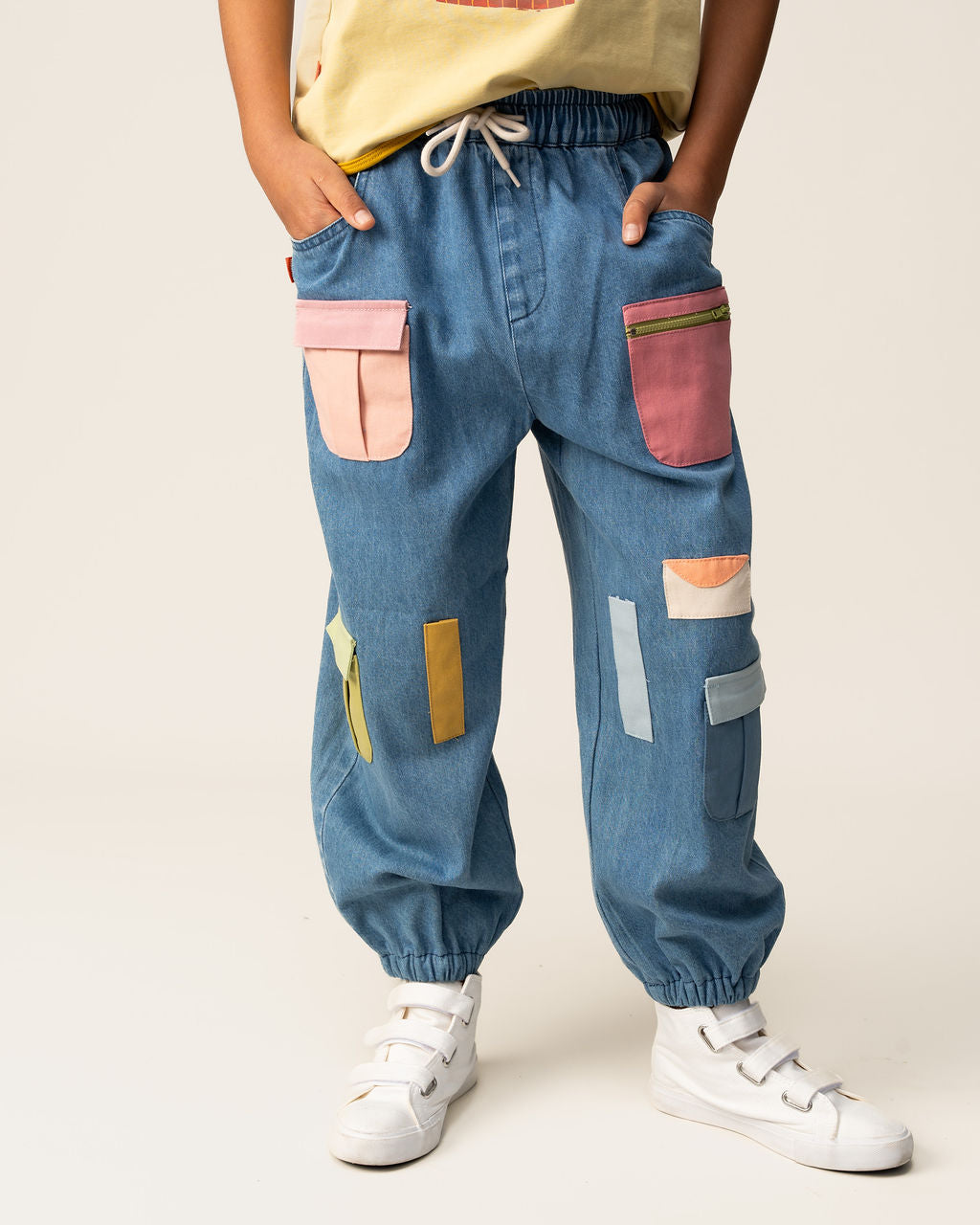 DAS IST MAURICE - POCKET PANTS: LIGHT DENIM [sz:1 YR]