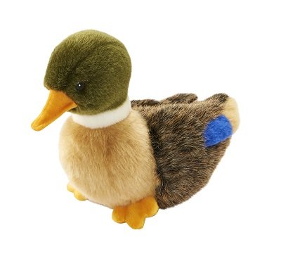 HANSA - PLUSH ANIMAL: DUCKLING WHITE TAILED 19CM