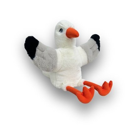 ECO BUDDIES - HAND PUPPET: SEAGULL
