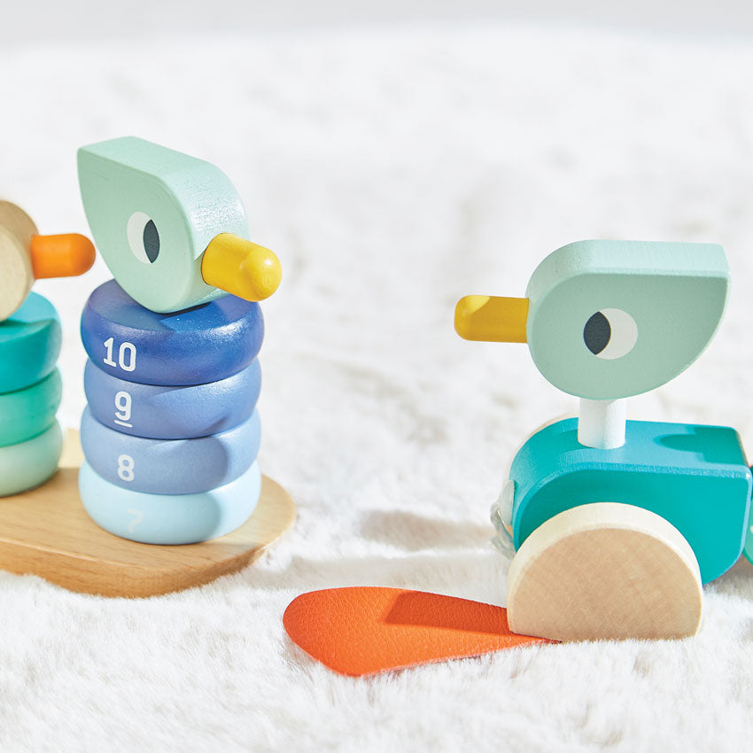 JANOD - DUCK FAMILY PULL ALONG