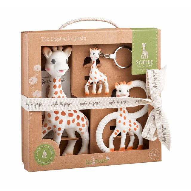 LES FOLIES - SOPHIE LA GIRAFFE: TRIO GIFT BOX