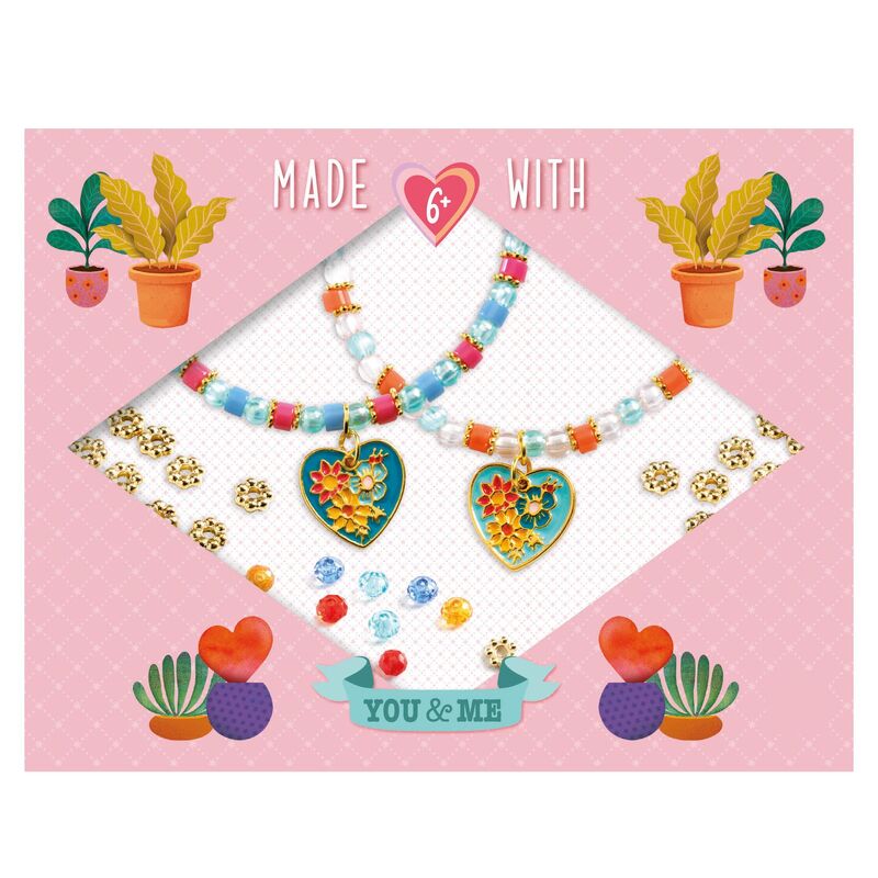 DJECO - YOU & ME HEART THREADING BEAD SET 