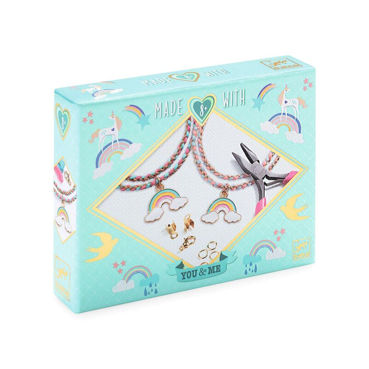 DJECO - YOU & ME RAINBOW KUMIHIMO BEADS SET