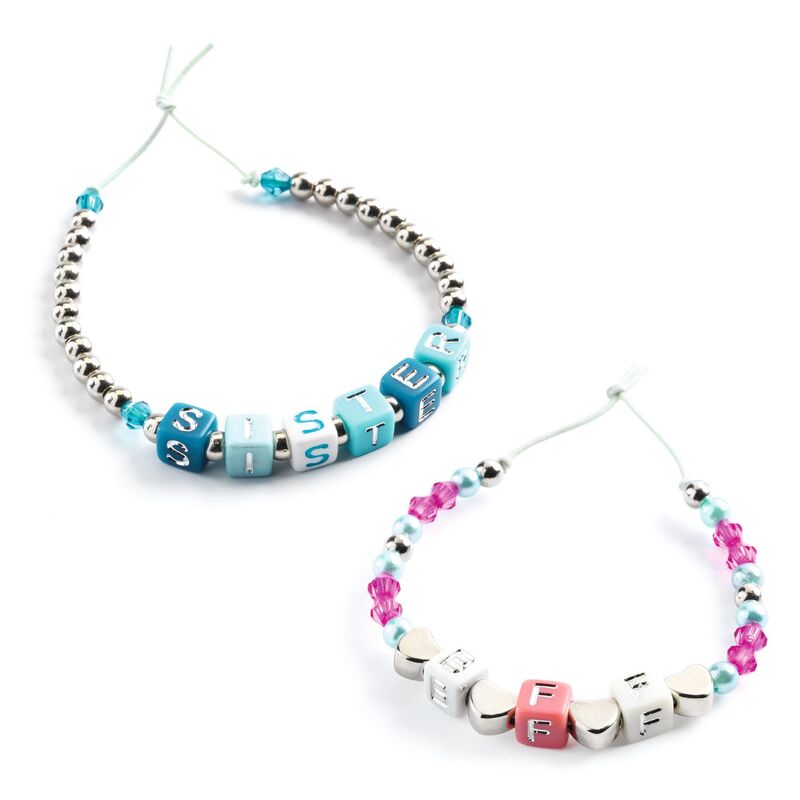 DJECO - YOU & ME SILVER ALPHABET BEADS 