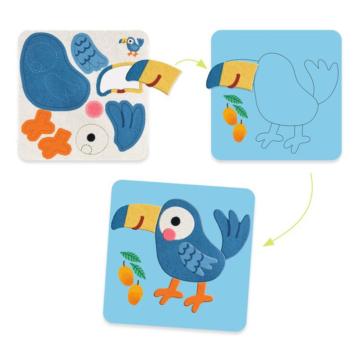 DJECO - OCEAN COLOURING DISPENSER 