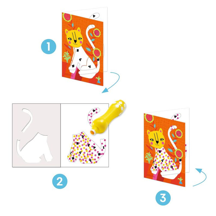 DJECO - ITS ALL ABOUT THE DOTS PAINTING 