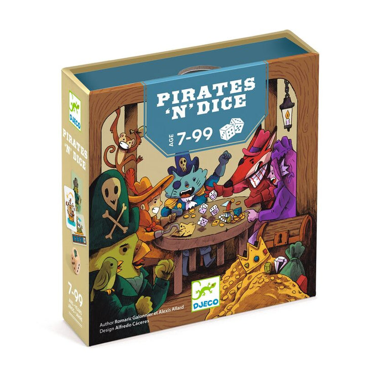 DJECO - CARD GAME: PIRATES N DICE
