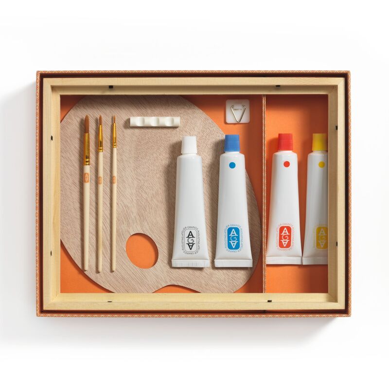 DJECO - ATELIER 22: TIGER CANVAS PAINTING KIT