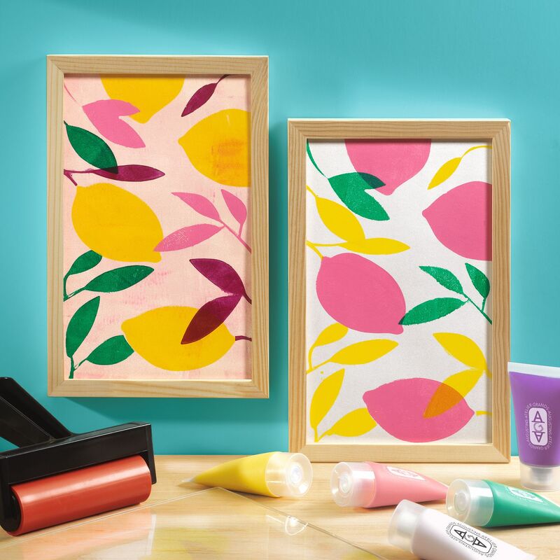 DJECO - ATELIER 46: CITRUS GEL PRINTING KIT