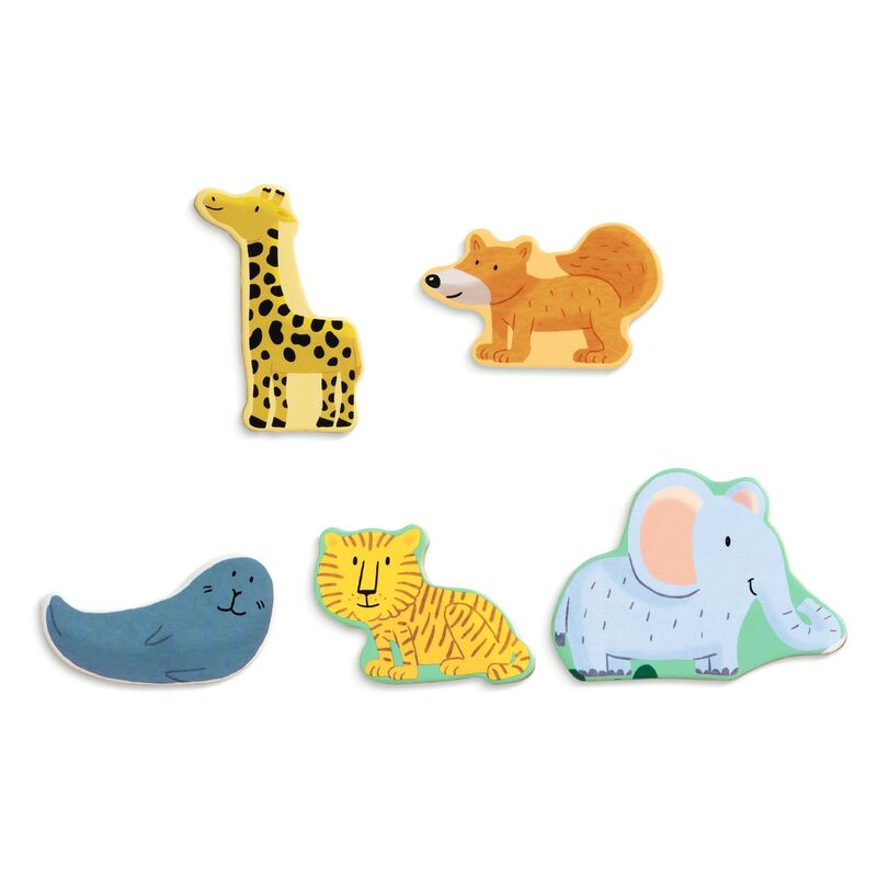 DJECO - WOODEN PUZZLE: 22 PC ANIMAL 