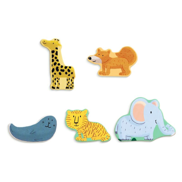 DJECO - WOODEN PUZZLE: 22 PC ANIMAL 