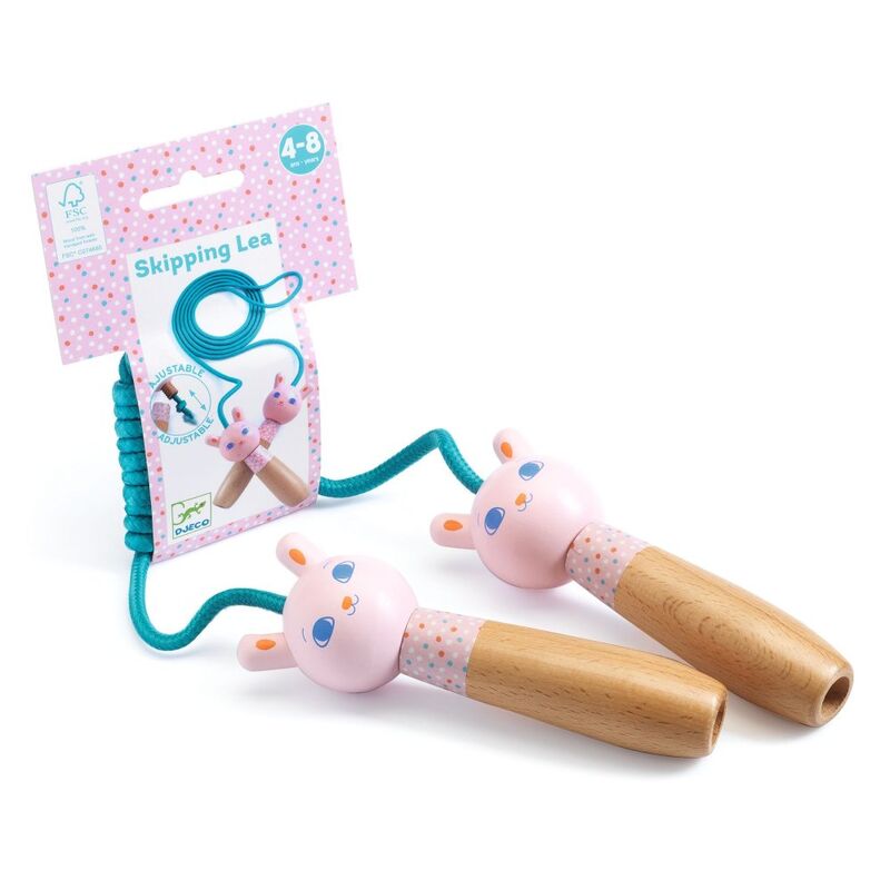 DJECO - LEA CAT PINK SKIPPING ROPE