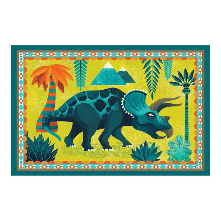 DJECO - LETTER INVITATION SET: DINO