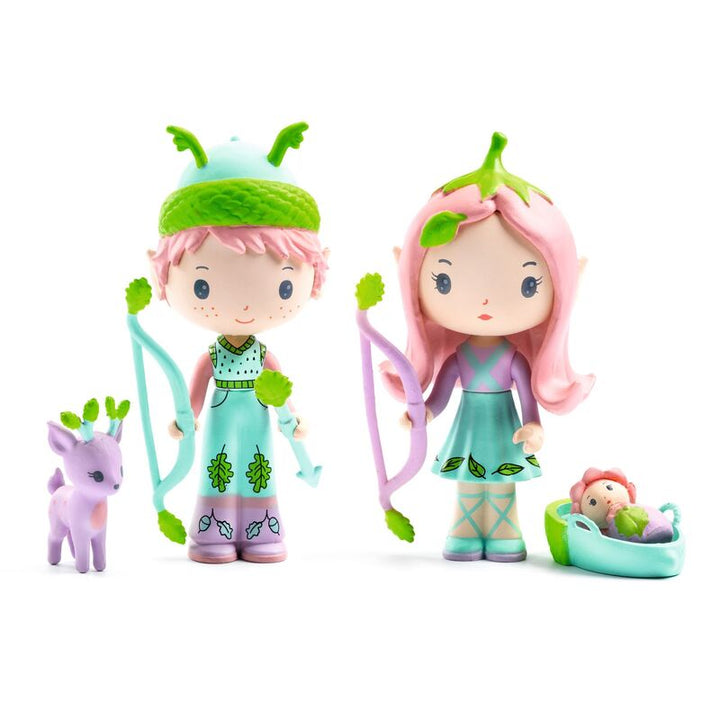 DJECO - TINYLY: LILY & SYLVESTRE FIGURINES
