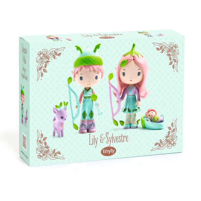 DJECO - TINYLY: LILY & SYLVESTRE FIGURINES